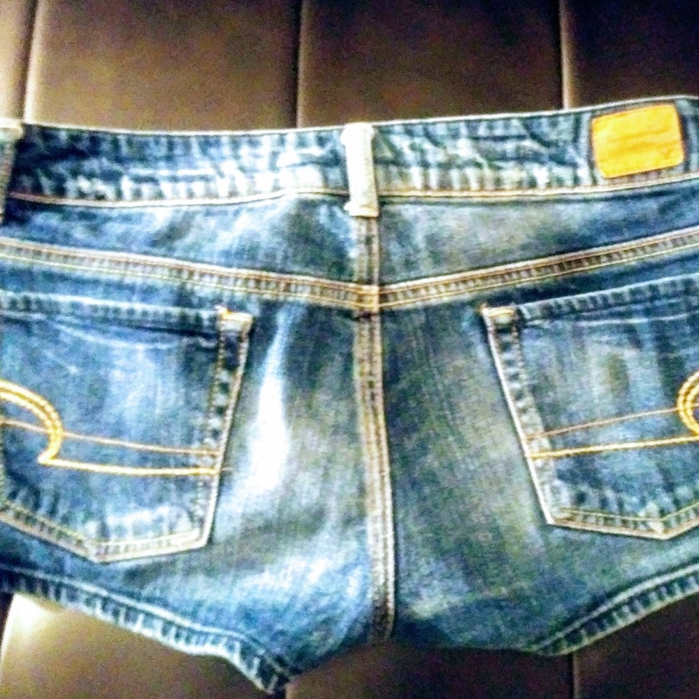 American eagle jean shorts